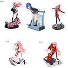15-28 см аниме Дарлинг во Фране фигурка игрушка Zero Two 02 ПВХ экшн-фигурка коллекционные модели игрушки