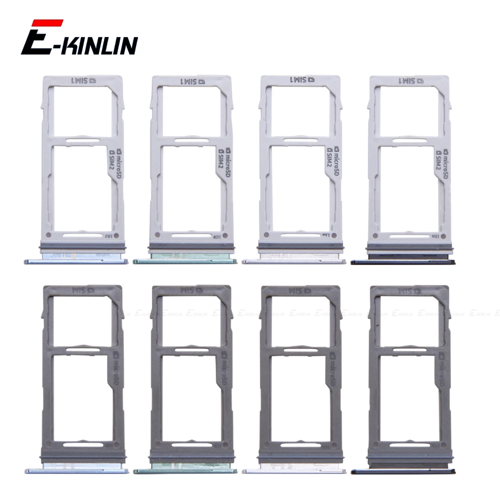 

Sim Micro SD Card Socket Holder Slot Tray Reader For Samsung Galaxy S10e G970 Adapter Container Connector Replacement Parts