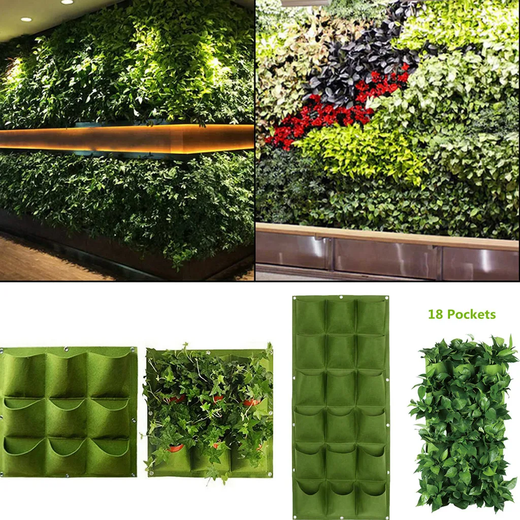Вертикальное Озеленение подвесной настенный садовый для выращивания растений