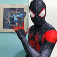 miles morales halloween cosplay costume 3d print the tights cosplay costume zentai suit