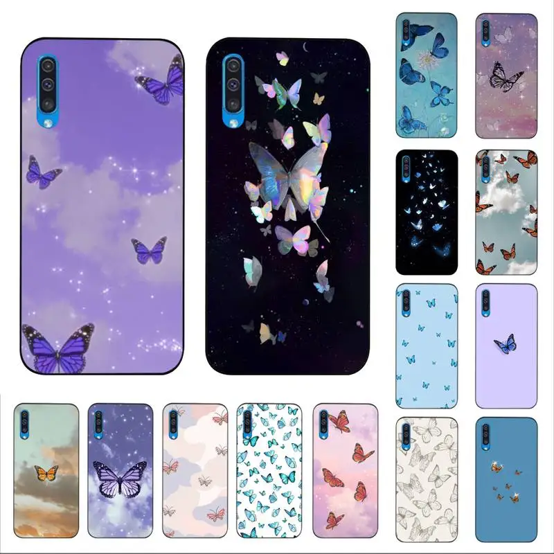 

Babaite Butterfly Phone Case for Samsung A51 01 50 71 21S 70 10 31 40 30 20E 11 A7 2018