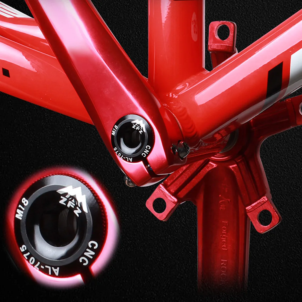 

M15 M18 M20 BB bolts CNC Aluminum Alloy Crank Bolt Cover Cap Crank Cover Bike Bottom Bracket Bolt Crank Arm Fixing Bolt