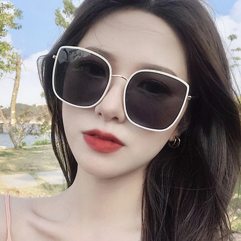 

Женские квадратные солнцезащитные очки Женские солнцезащитные очки в ретро стиле Харадзюку