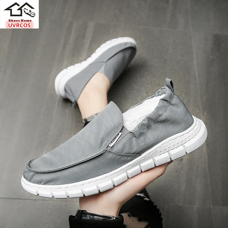 

Новые мужские туфли, Мужская Ткань, дышащая обувь для доски, одна нога на старой Пекинской тканевой обуви, одна нога на ленивую обувь