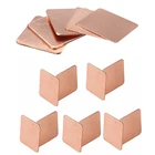 5 шт., медные термопрокладки для ноутбука, 15 х1, 520 х20 мм, 0,3-2 мм