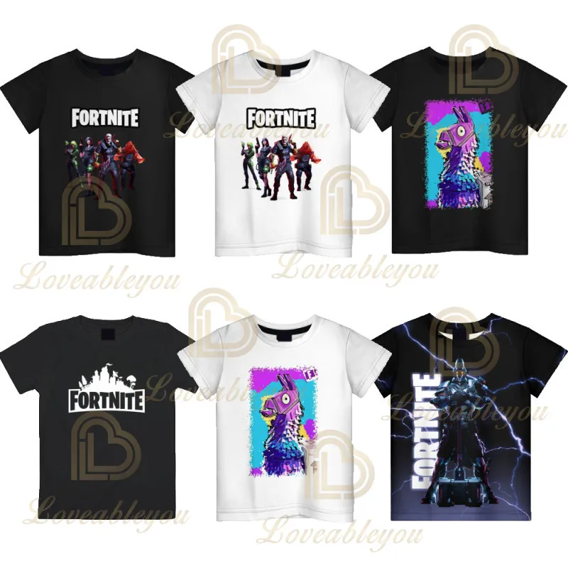 

Fortnite Men's 3d T-shirt Kids Cartoon Print Short Sleeve T-shirt Men/women Casual Short Shirt Fashion Cartoon Boy Top