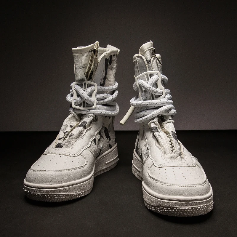 Winter New Mesh Unisex Casual Shoes High Top Vulcanized Lightweight Walking Sneakers Tenis masculino Zapatillas Hombre | Обувь