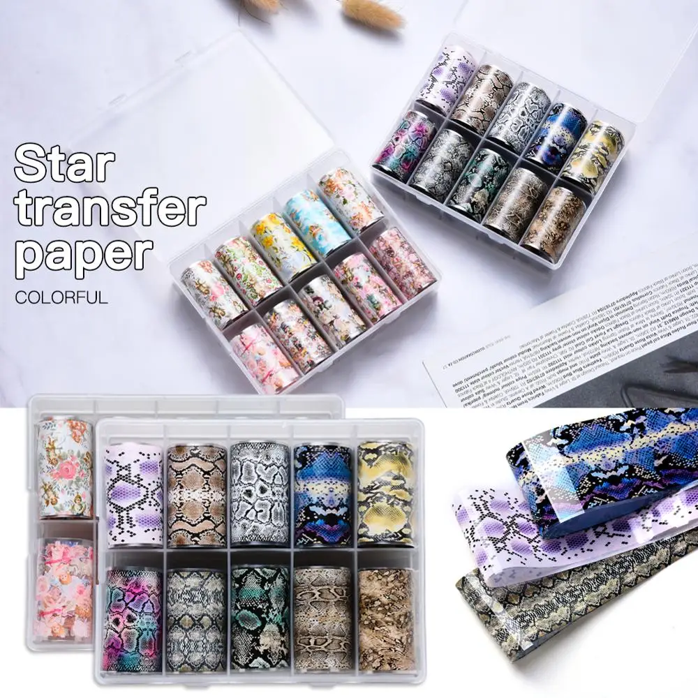 Популярные наклейки для ногтей с изображением ангела змеи дневные картинки 4*100