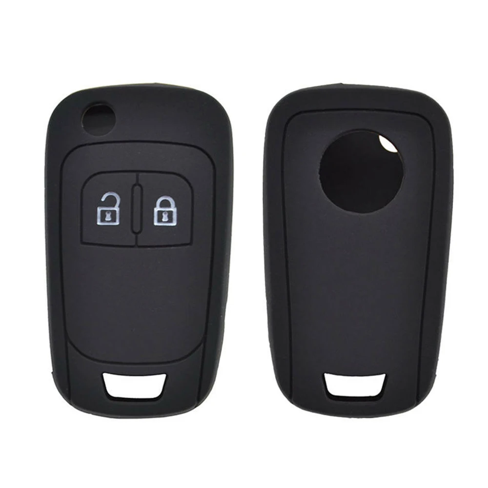 Силиконовый чехол для автомобильного ключа с 2 кнопками Opel Astra Corsa Zafira Mokka Remote Fob |