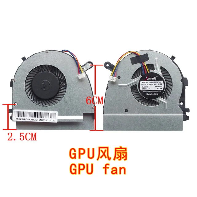 Новый вентилятор охлаждения процессора ноутбука для DELL VOSTRO 5460 V5460 V5470 5470 кулер 14z