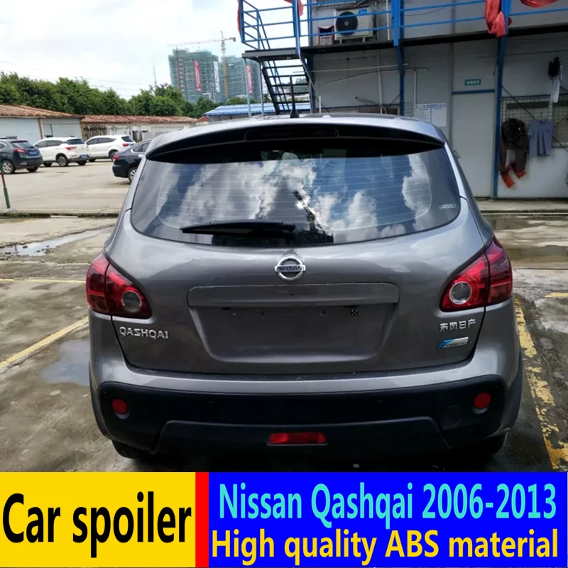Для Nissan Qashqai спойлер 2007-2013 Высокое качество ABS Материал Автомобильный задний