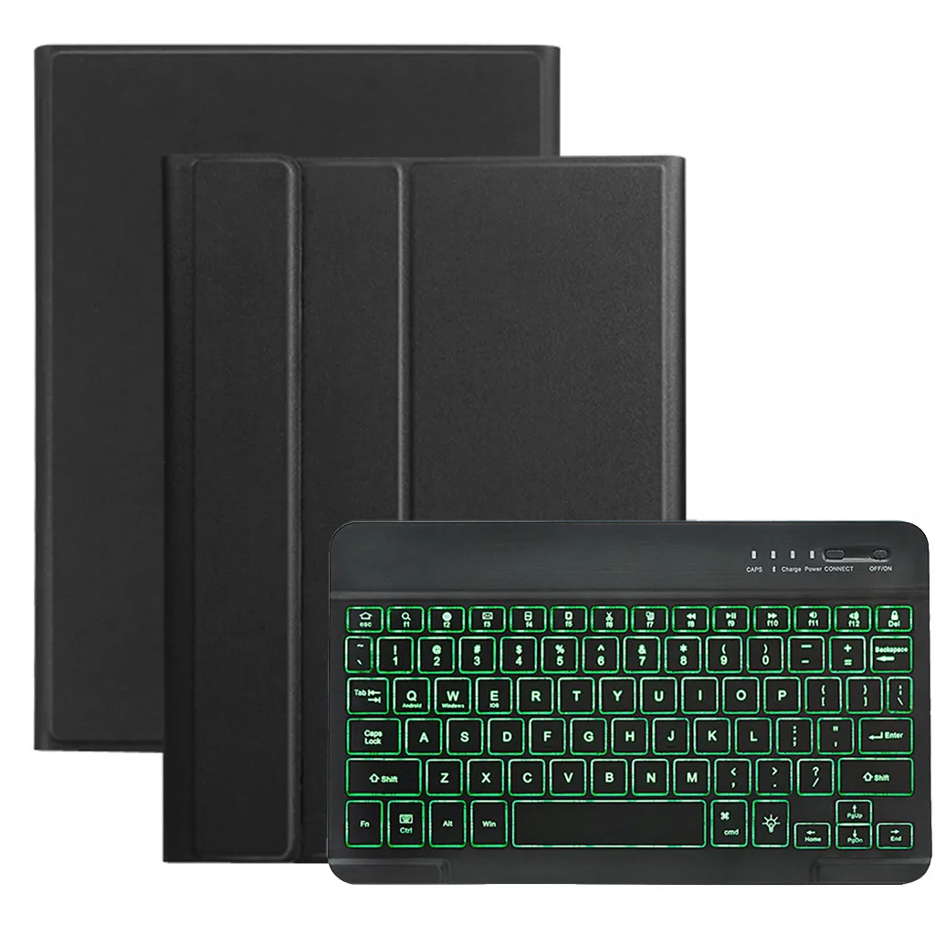 

Умный чехол с клавиатурой для планшета Samsung Galaxy Tab S4 10,5 SM T830 T835 T837, защитный чехол с подставкой и Bluetooth-клавиатурой