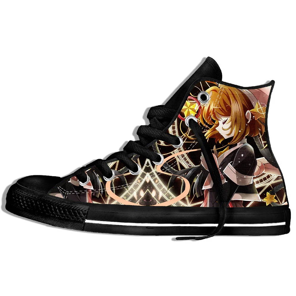 Прогулочные парусиновые ботинки обувь дышащая аниме кардкоптер сакуры