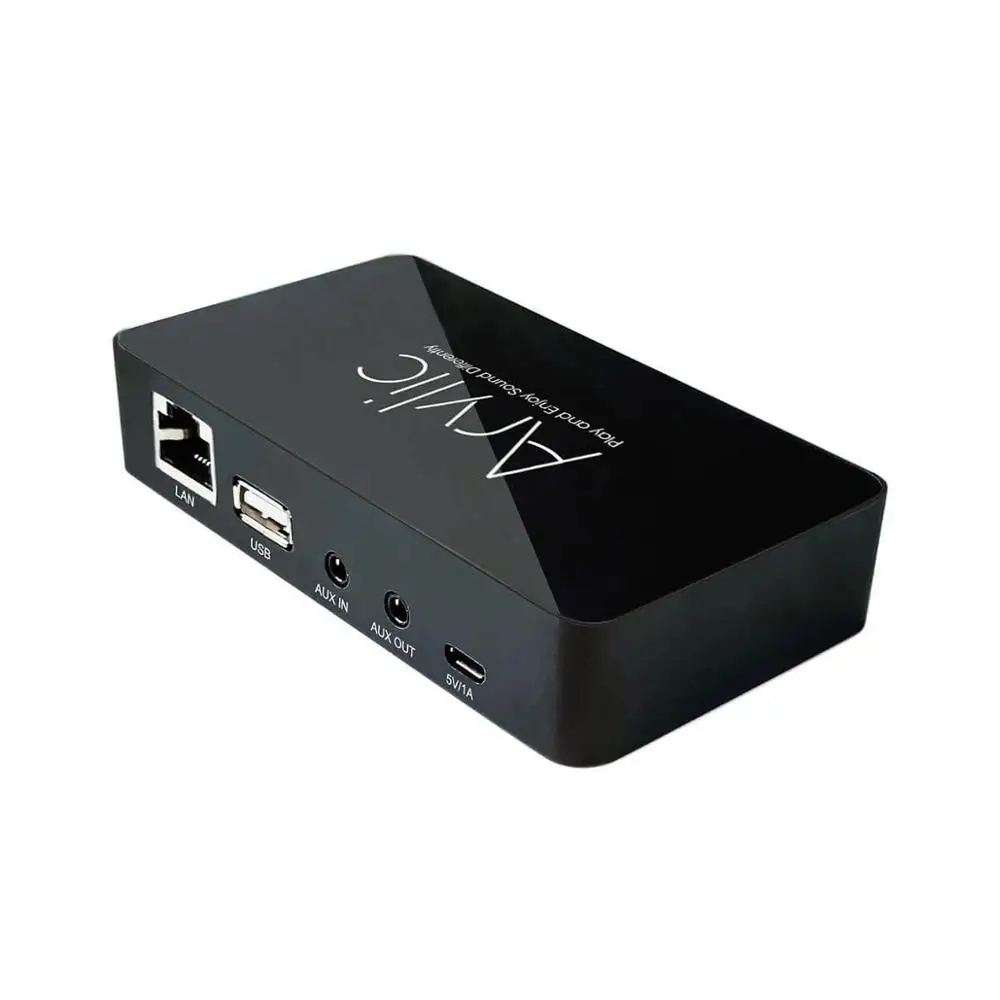 Адаптер Arylic S10 с Wi Fi и Bluetooth 5 0 Hi стереоаудиоприемник Spotify Airplay DLNA Интернет радио
