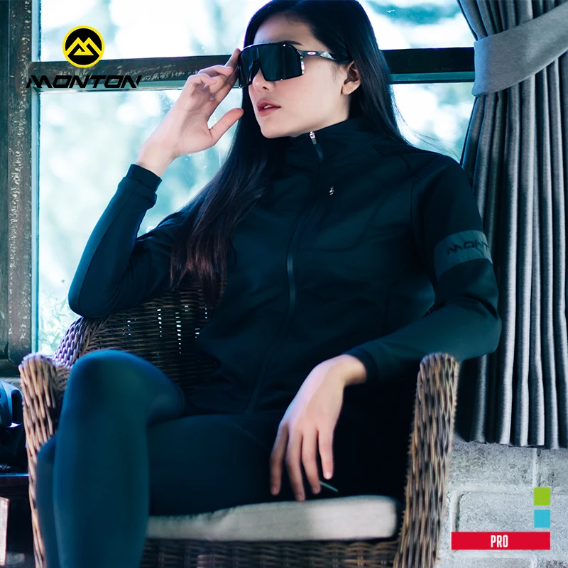 Monton Велосипедные майки Двусторонняя коммутирующая флисовая куртка для сохранения тепла Водонепроницаемая и ветрозащитная куртка для мужчин и женщин.