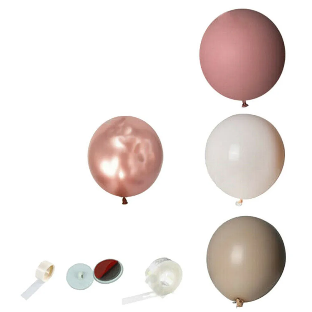 

158 Pcs Blush Nude Balloon Arch Garland Pink Balloon Decor Kit Wedding Apricot Boy Girl Wedding Birthday Bride Ballon