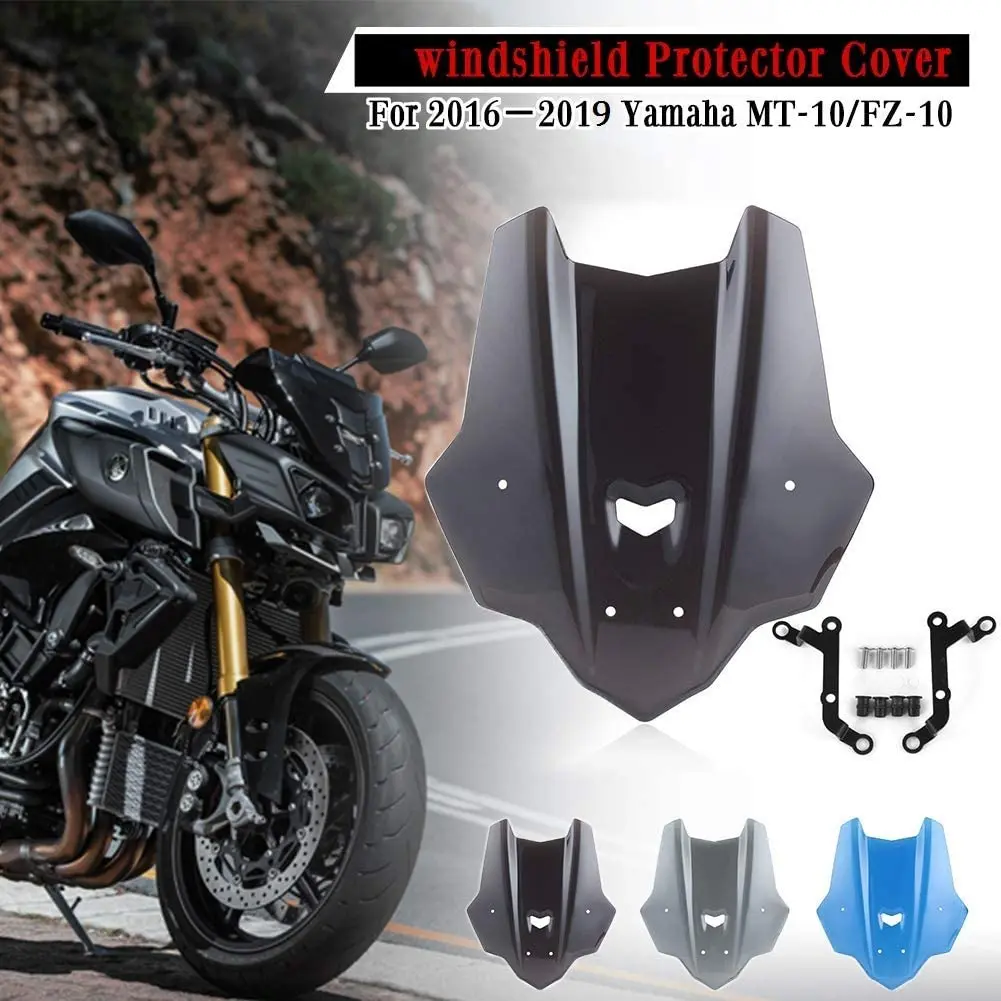2020 FZ10 MT10 ветровое стекло ветрового стекла ветровой дефлектор крышка для Yamaha FZ MT 10