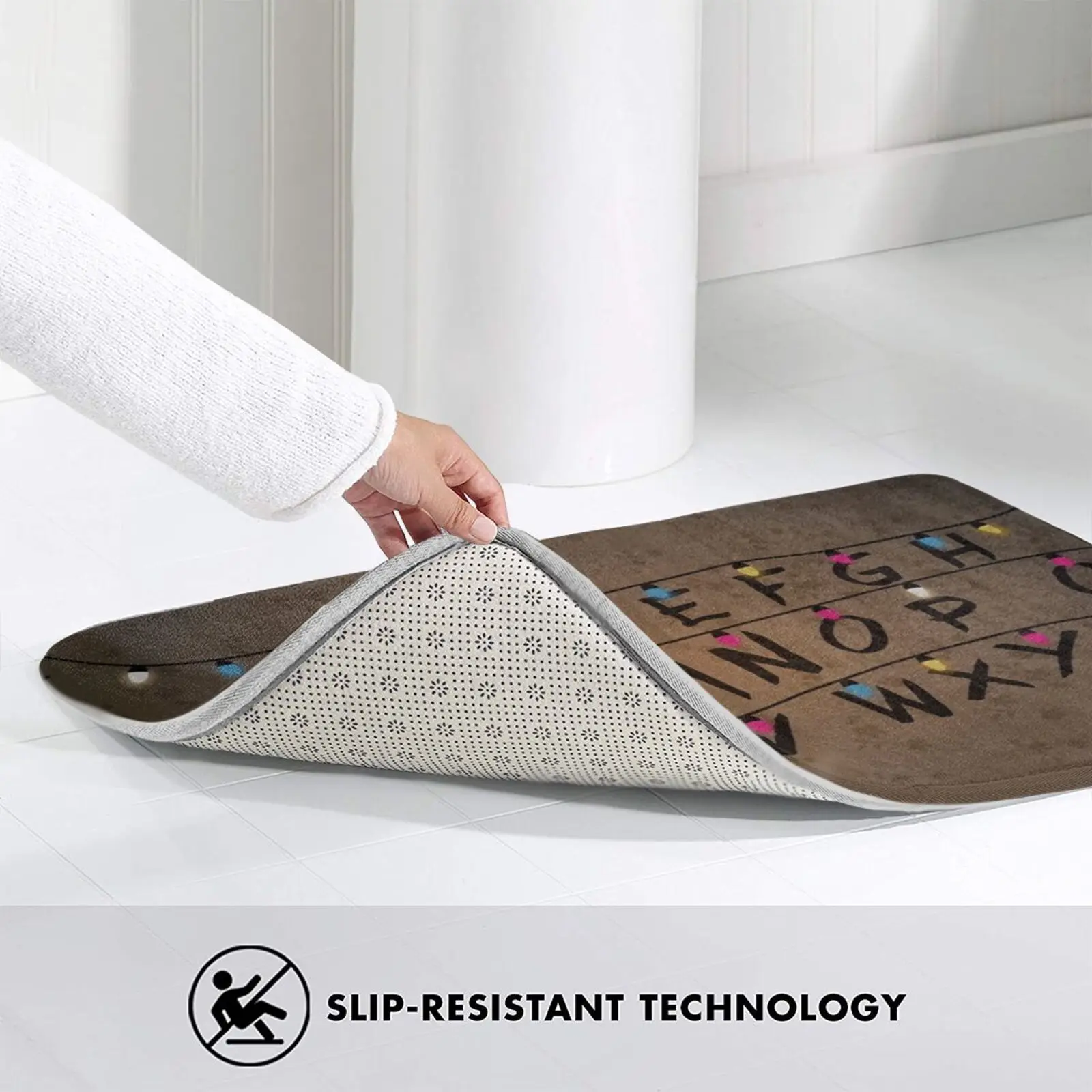 Незнакомые огни ковер Противоскользящий коврик для спальни входной двери