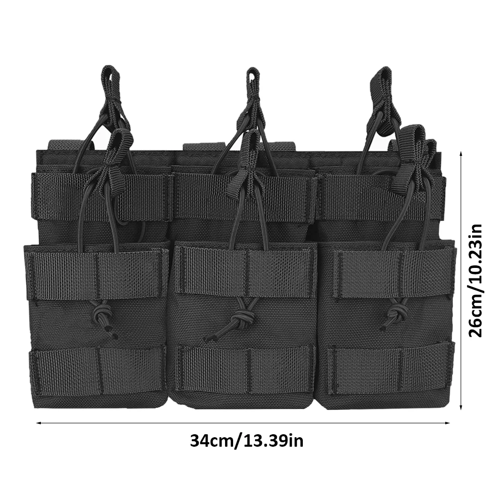 Тактическая Сумка для магазина Molle двухслойная Тройная Магнитная сумка