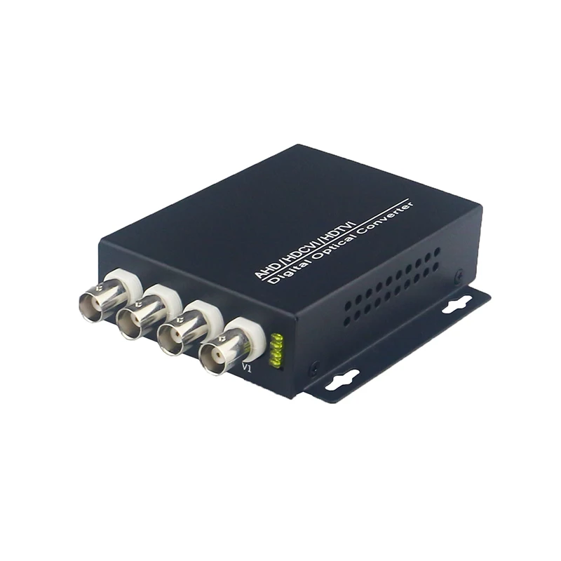 HD CVI AHD TVI 720P 960P 4CH оптоволоконный в BNC цифровой видео конвертер al передатчик и