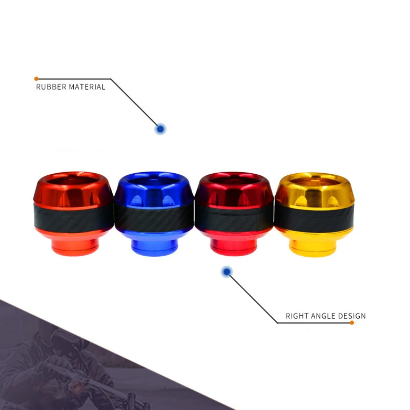 

mtsooning 1Pc Motorcycle Wheel Protector Frame Sliders Wheel Crash Protector Motorbike Falling Protection Crash Pad