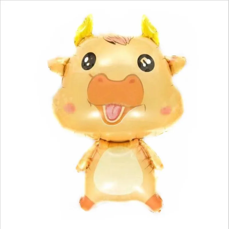 Мультфильм Золотой Рог Воловий День рождения Свадьба Вечеринка декоративные Ox