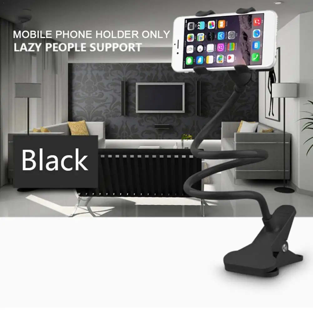 

Универсальный мобильный телефон Держатель гибкий 360 зажим подставка для мобильного смартфона кронштейн держатель сотового телефона крова...