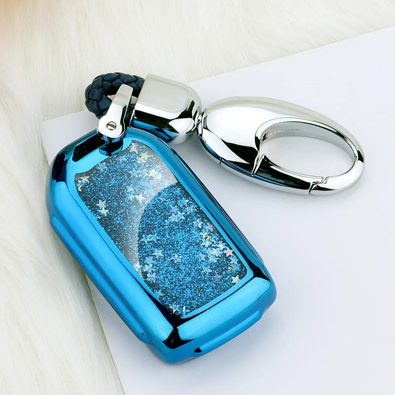 2019 новые мягкие ТПУ зыбучий песок авто корпус автомобильного ключа