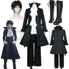 Bungou Bungo Stray Dogs Косплей чуя накахара Ryunosuke Akutagawa косплей костюм Хэллоуин карнавальные костюмы парик обувь