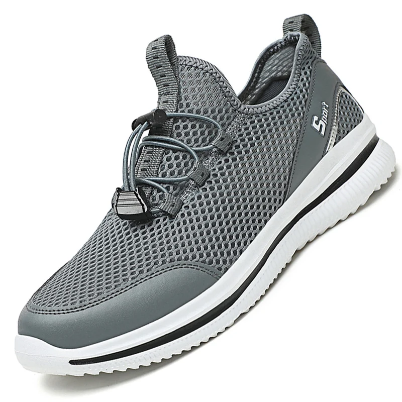 

Summer Mesh Men Shoes Casual Lightweight Sneakers Men Fashion Slip on Mens Loafers Breathable Walking Shoes Zapatillas Hombre