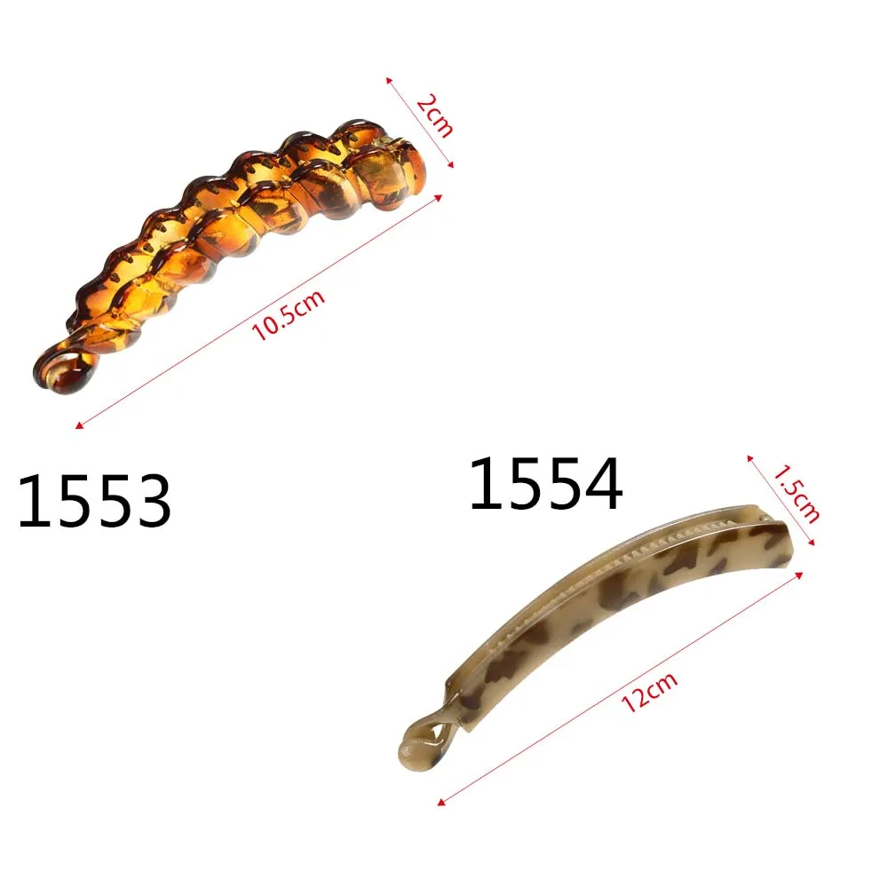 Женские заколки-когти Haimeikang милые заколки в форме банана модные аксессуары для
