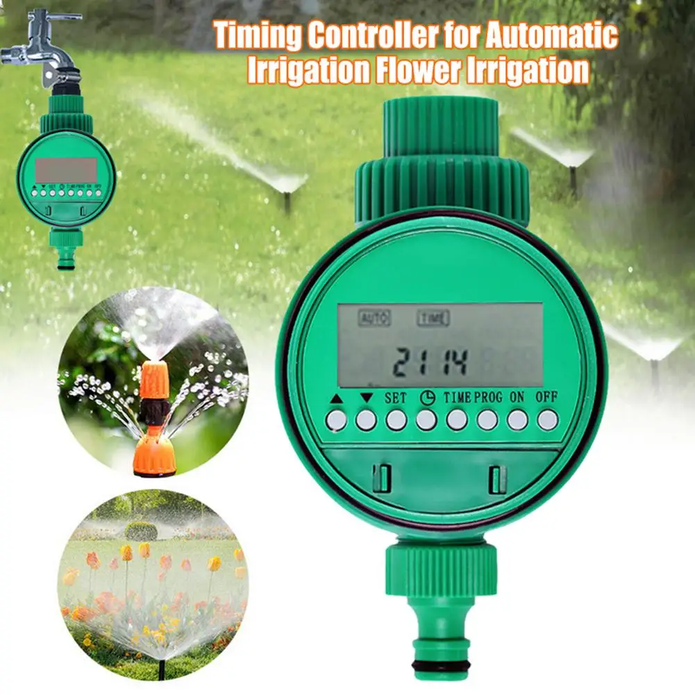 

Outdoor Smart LCD Display Irrigation Controller Watering Timer Automatic Watering System Plant Garden Supplies Garden Sprinkler