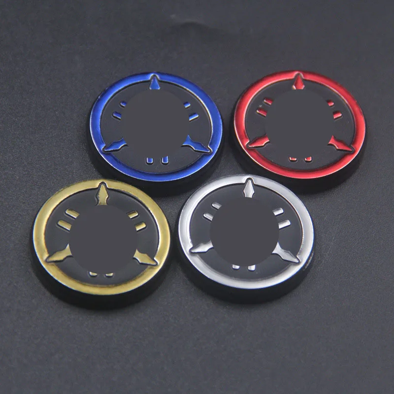 Подходит для мотоциклетных наклеек Yamaha Abs четырехцветных диаметром 2 9 см