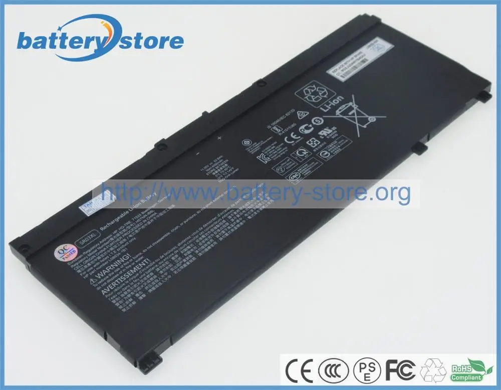 Бесплатная доставка 52 5 Вт Подлинная батарея SR03XL для HP Pavilion Gaming 15 серий cx0083TX cx0002ng