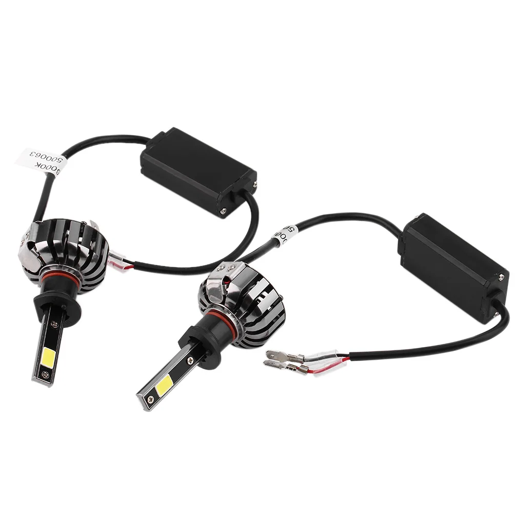ICOCO N7 H4 H7 светодиодный 12V комплект автомобильных фар Светодиодный лампы 80W