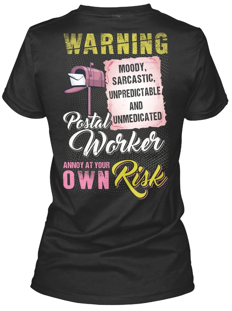 Мужская футболка Awesome почтовый работник (3) женская |