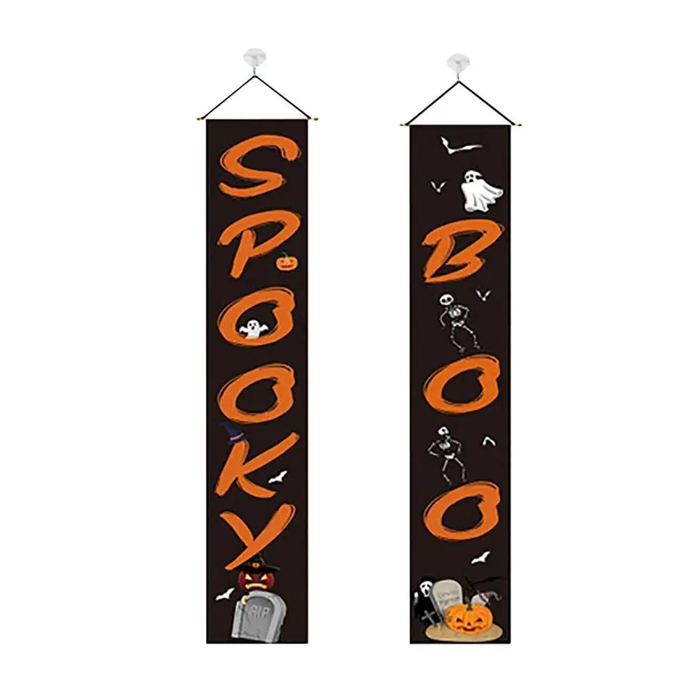 

Halloween Porch Banners Unique Hanging Decorations For Party Trick Or Treat Halloween Home Decor