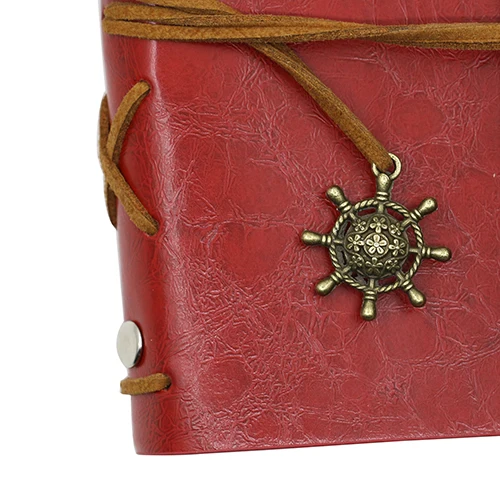 Ретро An-chor Обложка из искусственной кожи записная книжка Журнал Дневник пустой морской