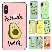 yinuoda avocado aesthetic cute phone case for xiaomi redmi 4x 6 7 8 6a 7a 8a 9 note4x 5 5a 6 7 8 8t 8pro 9