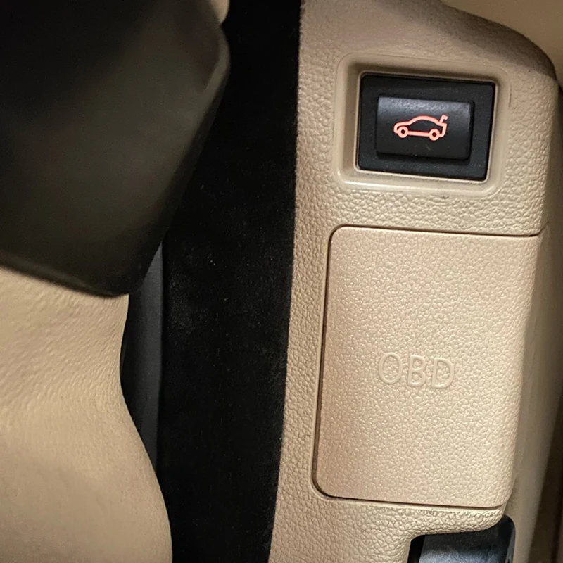 

Car Interior Kick Panel Cap Cover Left OBD Plug Cover LHD for-BMW E90 E91 E92 E93 M3 2005-2012 51437147542