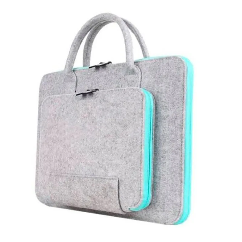 

13 Inch Fashion Portable Felt Bag Laptop Bag Computer Bag For MacBook Pro Handbag Computer Bag