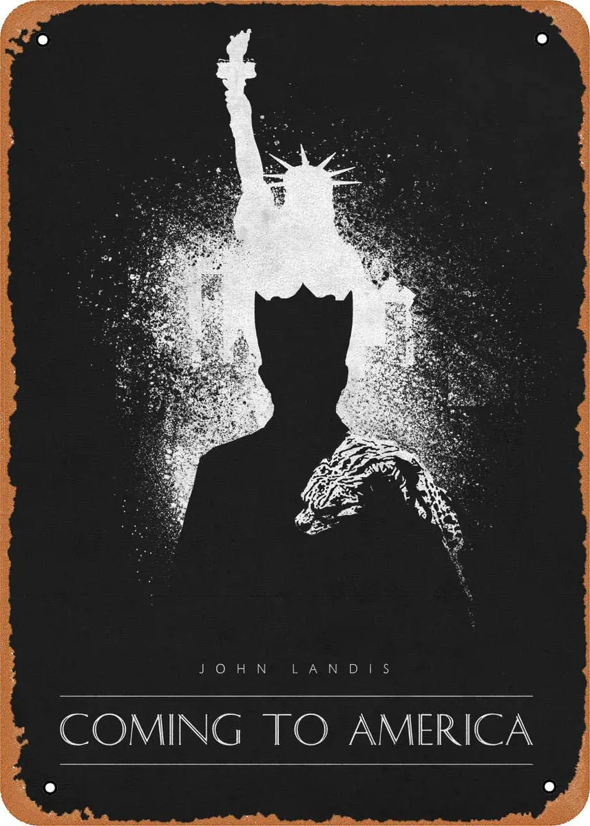 Винтажный металлический знак Oulili постеры в американском классическом кино 8x12