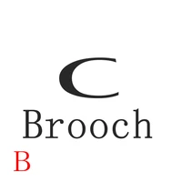 letter c brooch for women luxury elegant c brooch pins female for suits dress banquet wedding party brooches jewelry for women