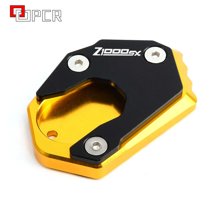 

2020 NEW Motorcycle Accessories Side Stand Enlarger Plate Extension For Kawasaki Z1000 SX 2011-2019 Ninja1000 Z1000R 2019