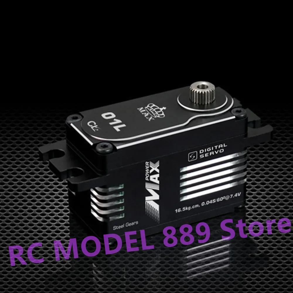 CLS01L Kingmax 64 г 16 кг цифровые стальные шестерни низкопрофильный сервопривод без
