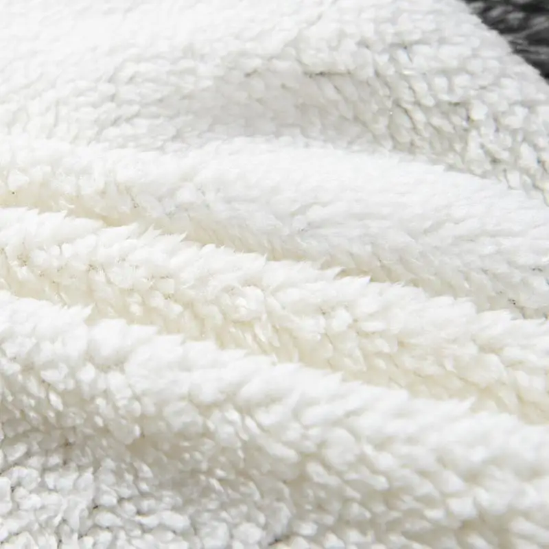 Одеяло из искусственного меха серого синего цвета 40 дюймов флисовое мягкое