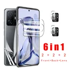 Гидрогелевая пленка Mi11tpro, защитная пленка для задней панели экрана, закаленное стекло для xiaomi mi11t pro mi 11 t Xiomi 11 t pro, защитная стеклянная пленка