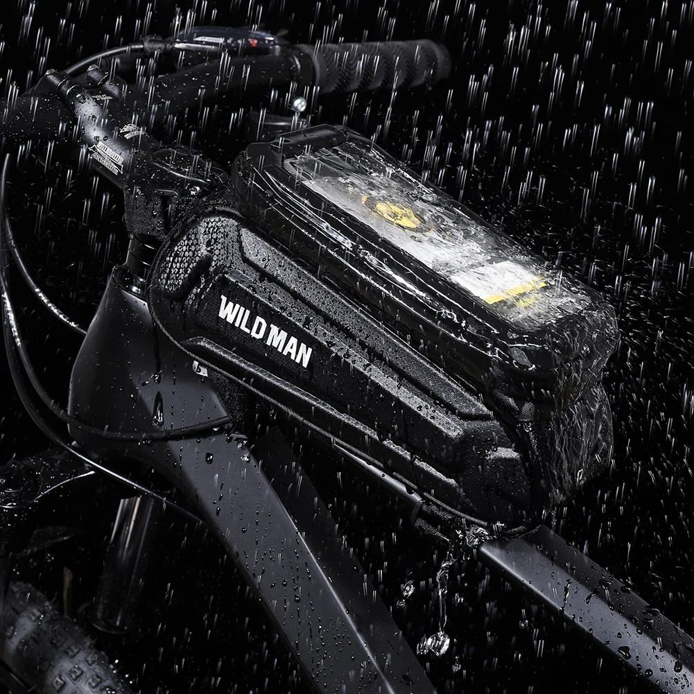 

Водонепроницаемая велосипедная сумка-чехол для сенсорного экрана 6,7 дюйма