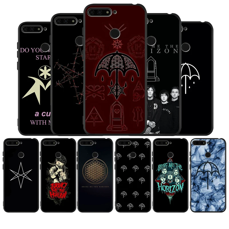 Мягкий силиконовый чехол Bring Me the Horizon для телефона Honor 8X 9 8 10 20 30 Lite Pro MATE Lite|Бамперы|