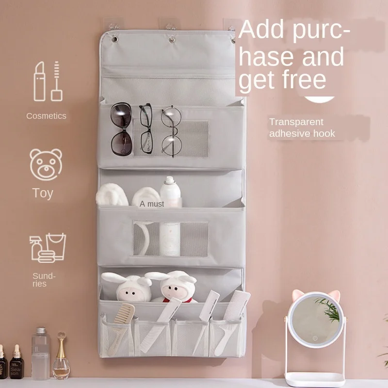 

Многослойная подвесная сумка для хранения, настенная тканевая сумка для хранения мелочей в общежитии